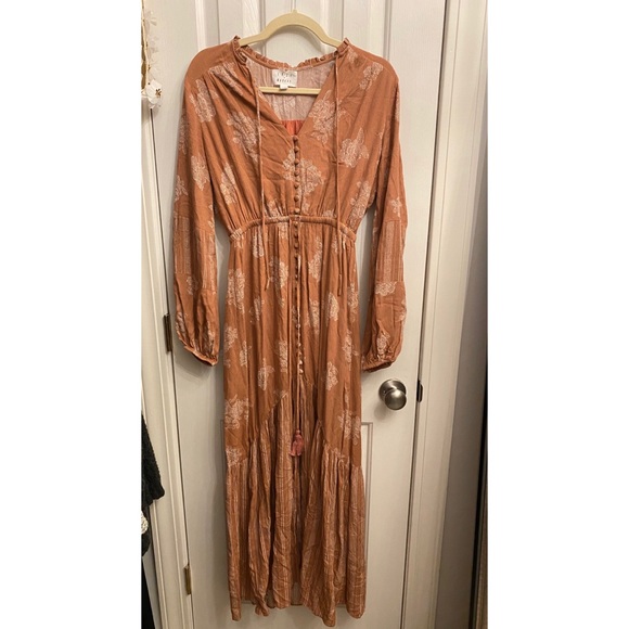 Anthro “Lost & Wander” Ginger Mae Maxi NWOT - Picture 3 of 4